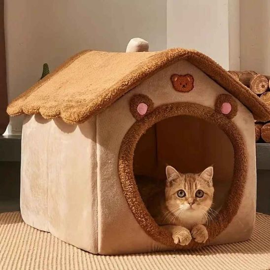 Maison De Chat Chaude Et Confortable : Le Nid Douillet Parfait Pour Votre Félin - ChatLoulou
