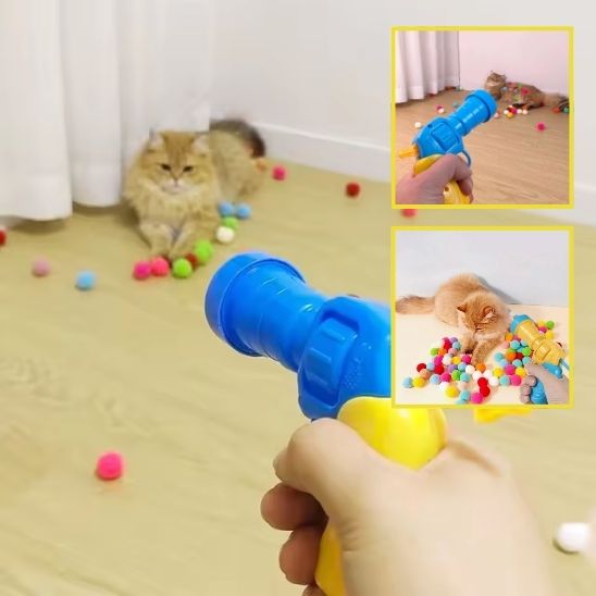 Jouet d'entraînement de lancement : Le compagnon idéal pour stimuler votre chat