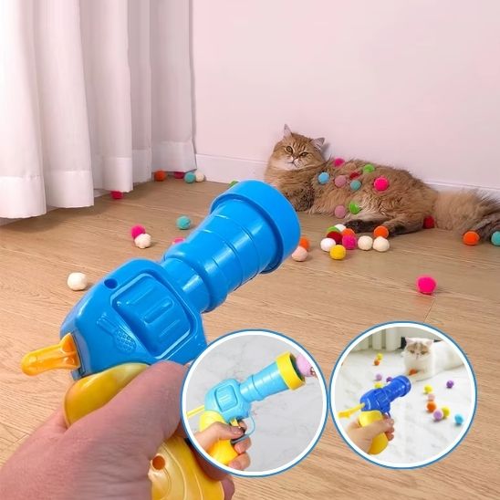 Jouet d'entraînement de lancement : Le compagnon idéal pour stimuler votre chat