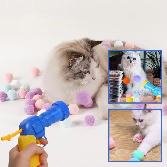 Jouet d'entraînement de lancement : Le compagnon idéal pour stimuler votre chat