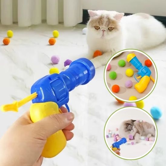Jouet d'entraînement de lancement : Le compagnon idéal pour stimuler votre chat