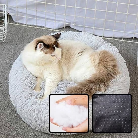 Lit Super Chaud en Peluche pour Chat : Le Nid Doux Ultime pour Votre Félin - ChatLoulou