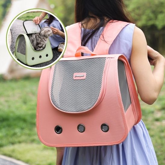 Sac à dos pliable pour chat : Le compagnon idéal pour vos aventures félines