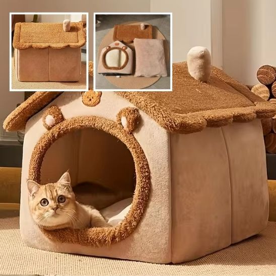 Maison De Chat Chaude Et Confortable : Le Nid Douillet Parfait Pour Votre Félin - ChatLoulou