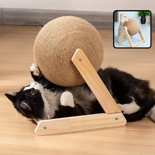 Boule à gratter pour chat : Le jouet indispensable pour votre félin