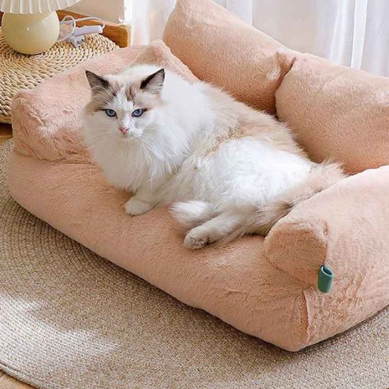 Lit orthopédique en mousse à mémoire de forme pour chat: Confort ultime pour votre compagnon - ChatLoulou