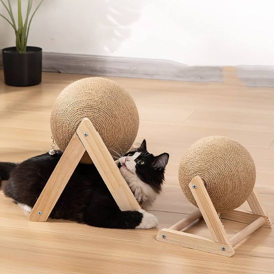 Boule à gratter pour chat : Le jouet indispensable pour votre félin