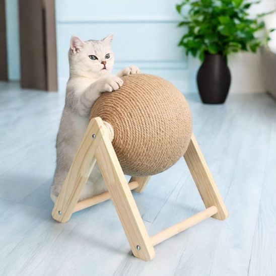 Boule à gratter pour chat : Le jouet indispensable pour votre félin